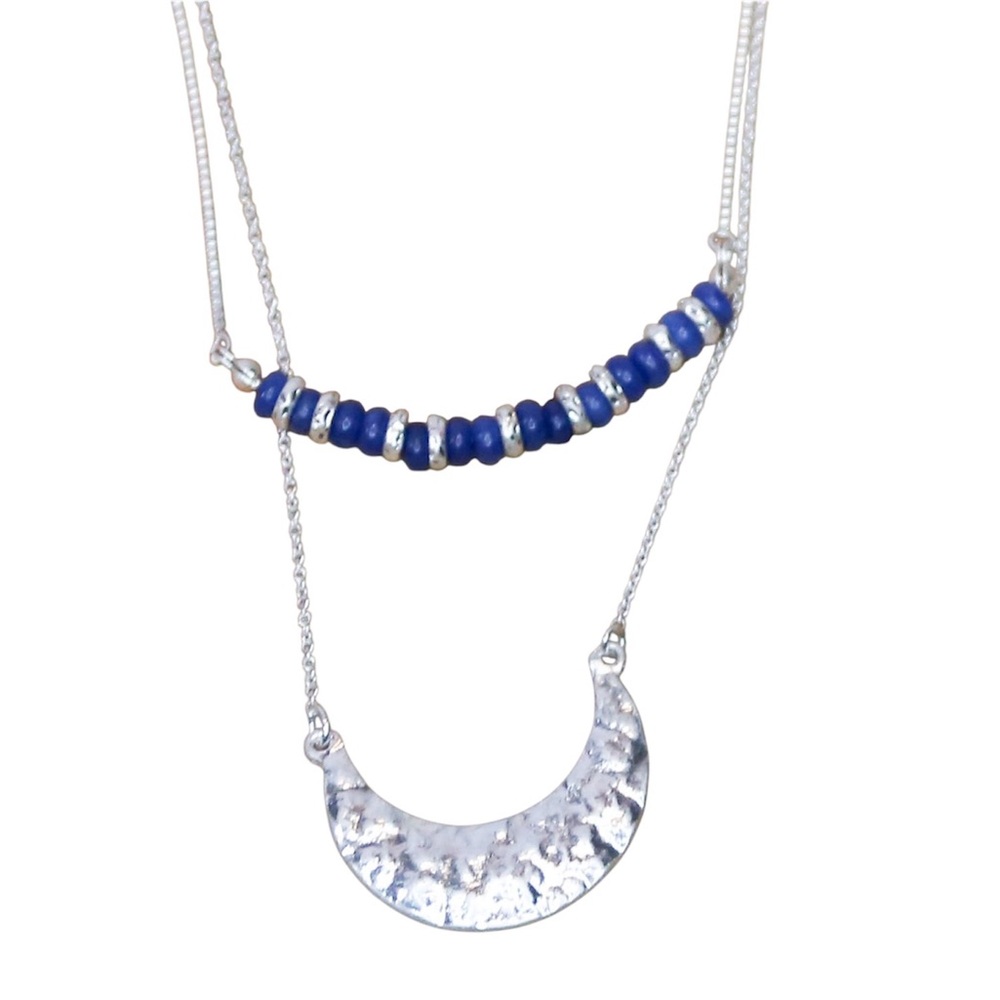 Sonoma Goods For Life® Multi Row Half Moon Necklace